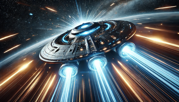 Warp Drive Concept Ship